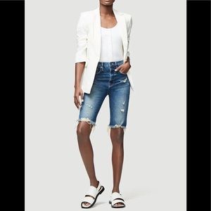 FRAME Le Vintage High Rise Denim Shorts 26 NWT